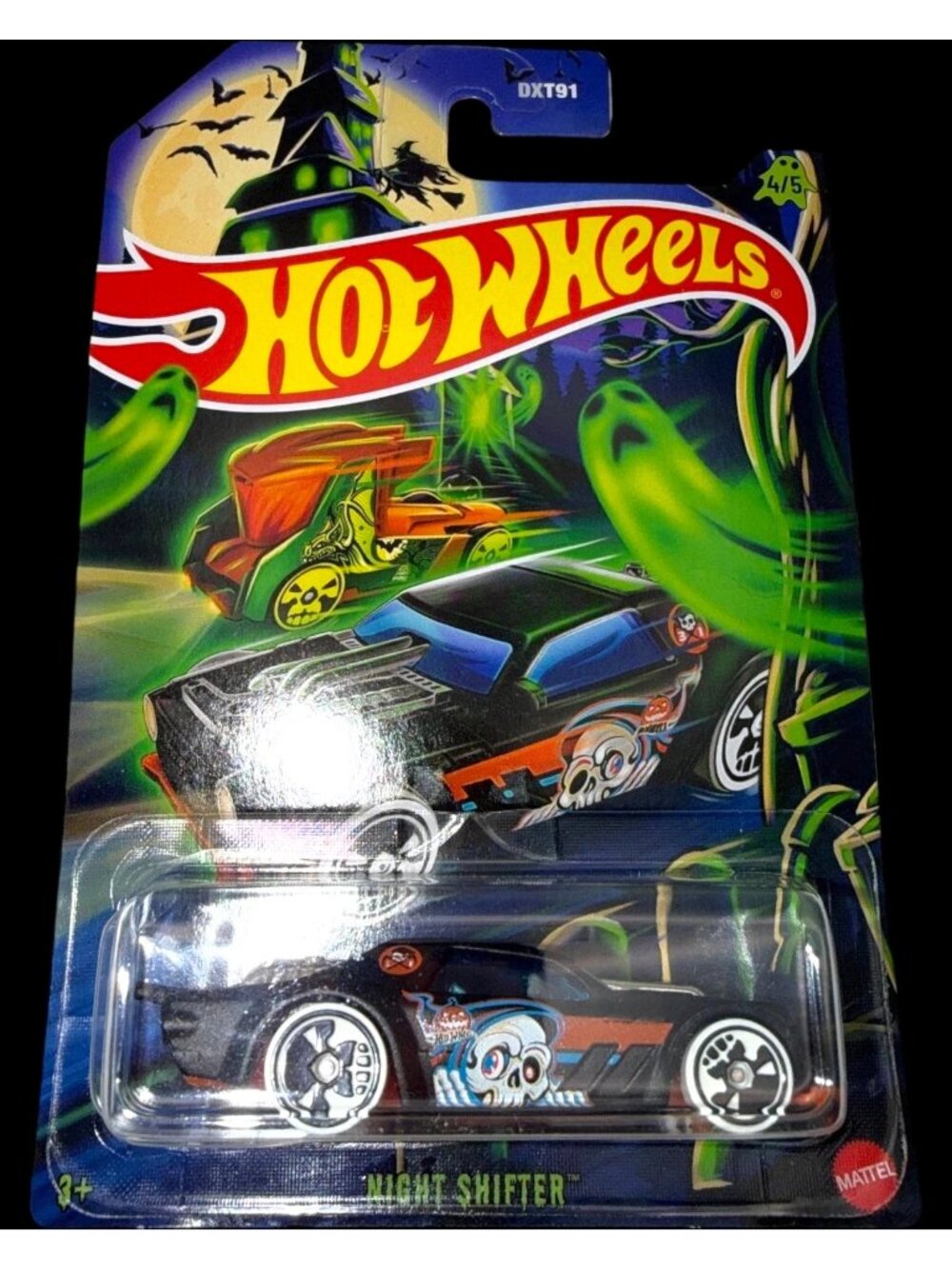 Hot Wheels Night Shifter 2025 Car Culture Halloween Die Cast 1 64 Scratch Dent